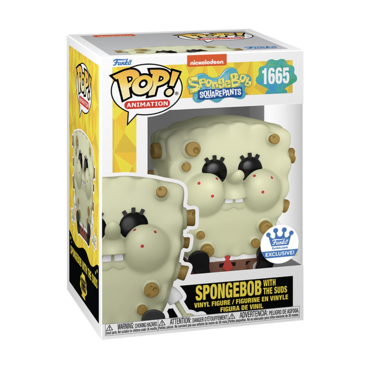 FUNKO - Bob Esponja Suds Funko Pop 1665 Exclusivo Original