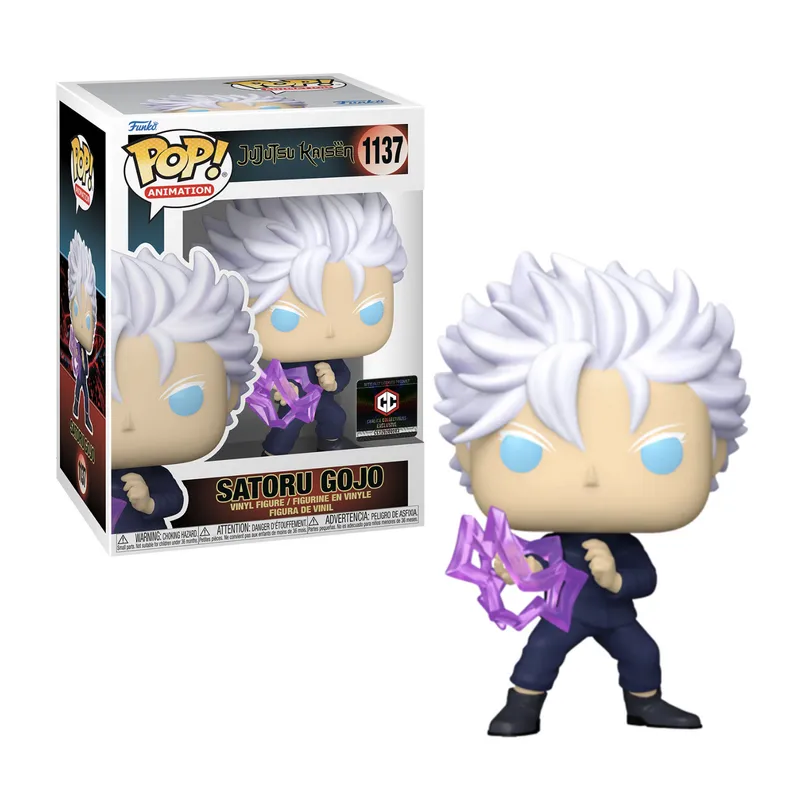 FUNKO - Satoru Gojo Funko Pop 1137 Jujutsu Kaisen Exclusivo Chalice