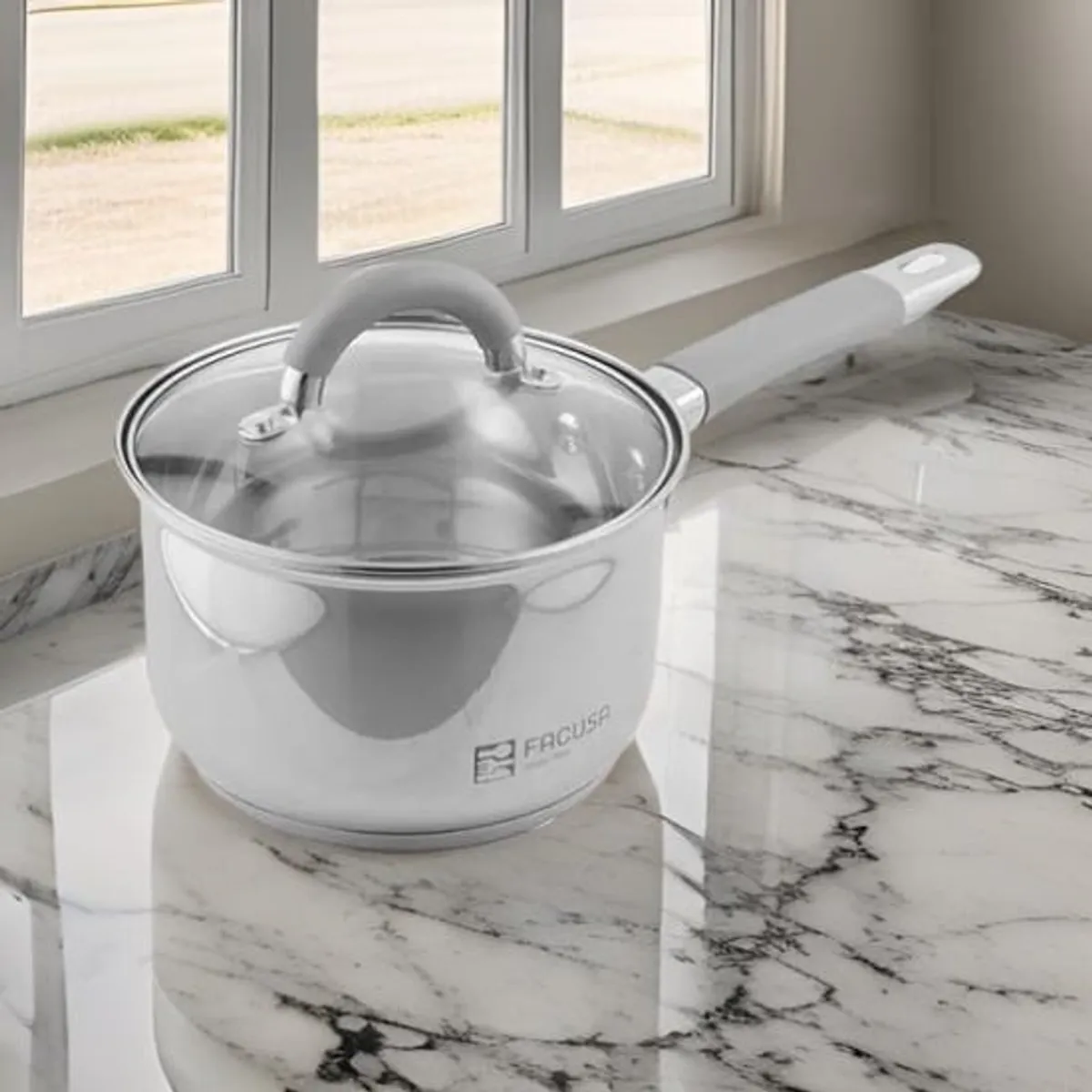 FACUSA - Cacerola 16 cm Acero Inoxidable Facusa