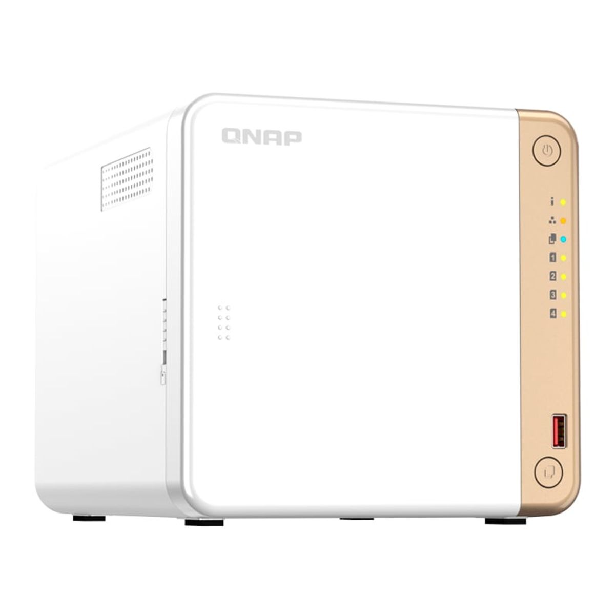 QNAP - Servidor QNAP TS-462-4G con Celeron N4505 2C 2 9GHz 4GB RAM Bahias 4 x 3.5 SATA