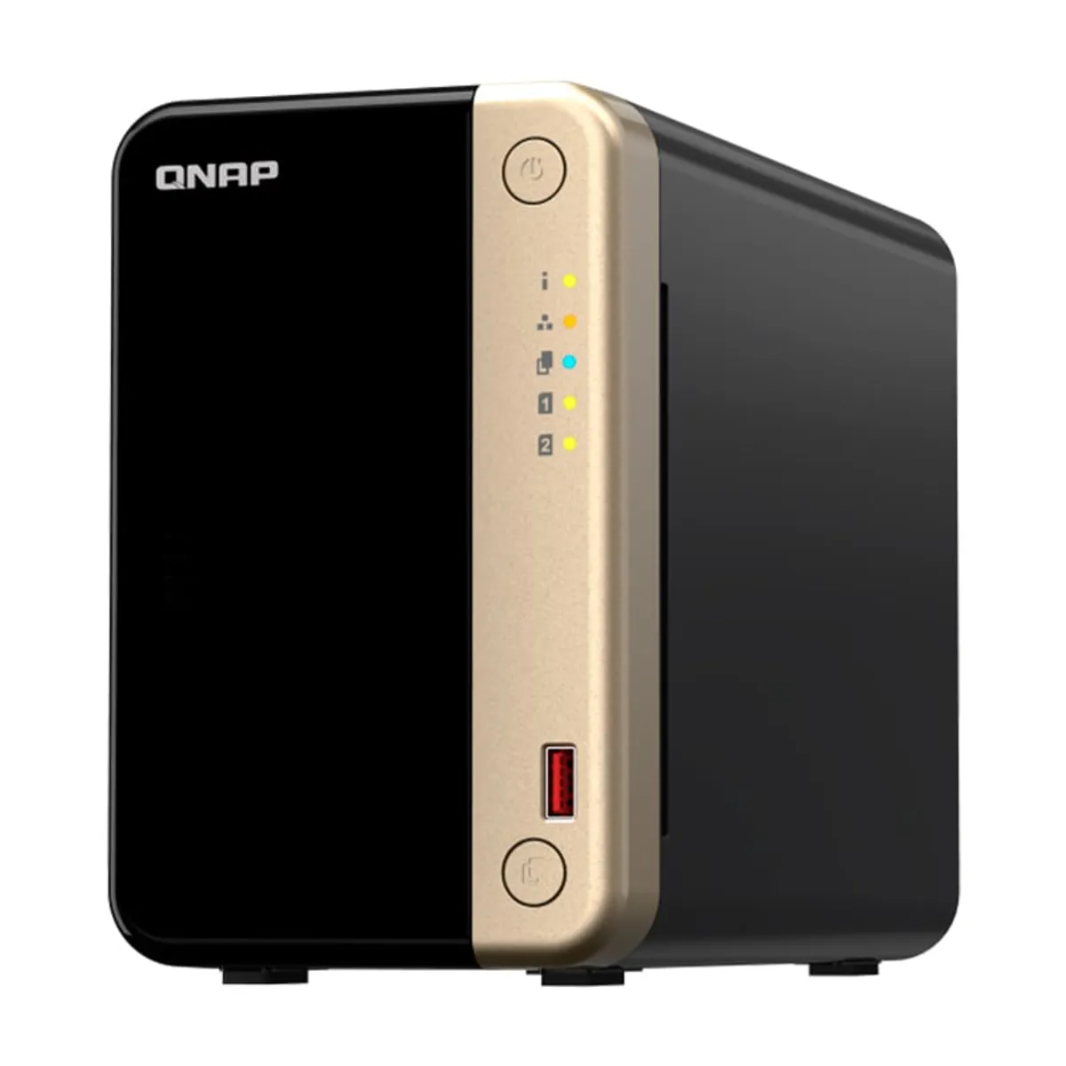 QNAP - Servidor QNAP TS-264-8G con Celeron N5095 4C 2 9GHz 8GB RAM Bahias 2 x 3.5 SATA