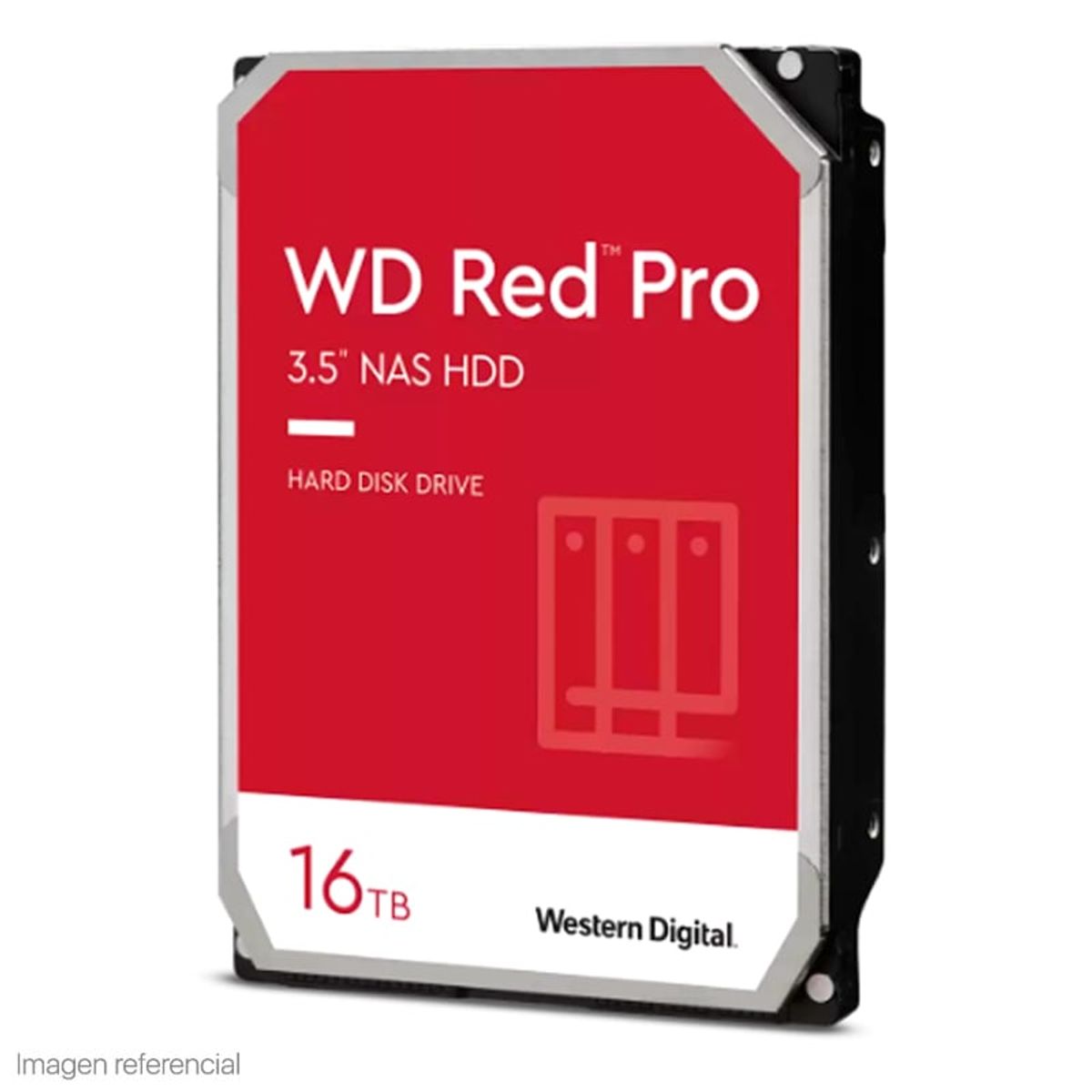 WESTERN DIGITAL - Disco duro Western Digital Red Pro WD161KFGX 16TB SATA 7200rpm 3.5