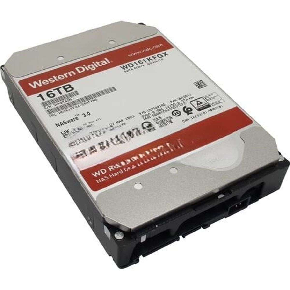 WESTERN DIGITAL - Disco duro Western Digital Red Pro WD161KFGX 16TB SATA 7200rpm 3.5
