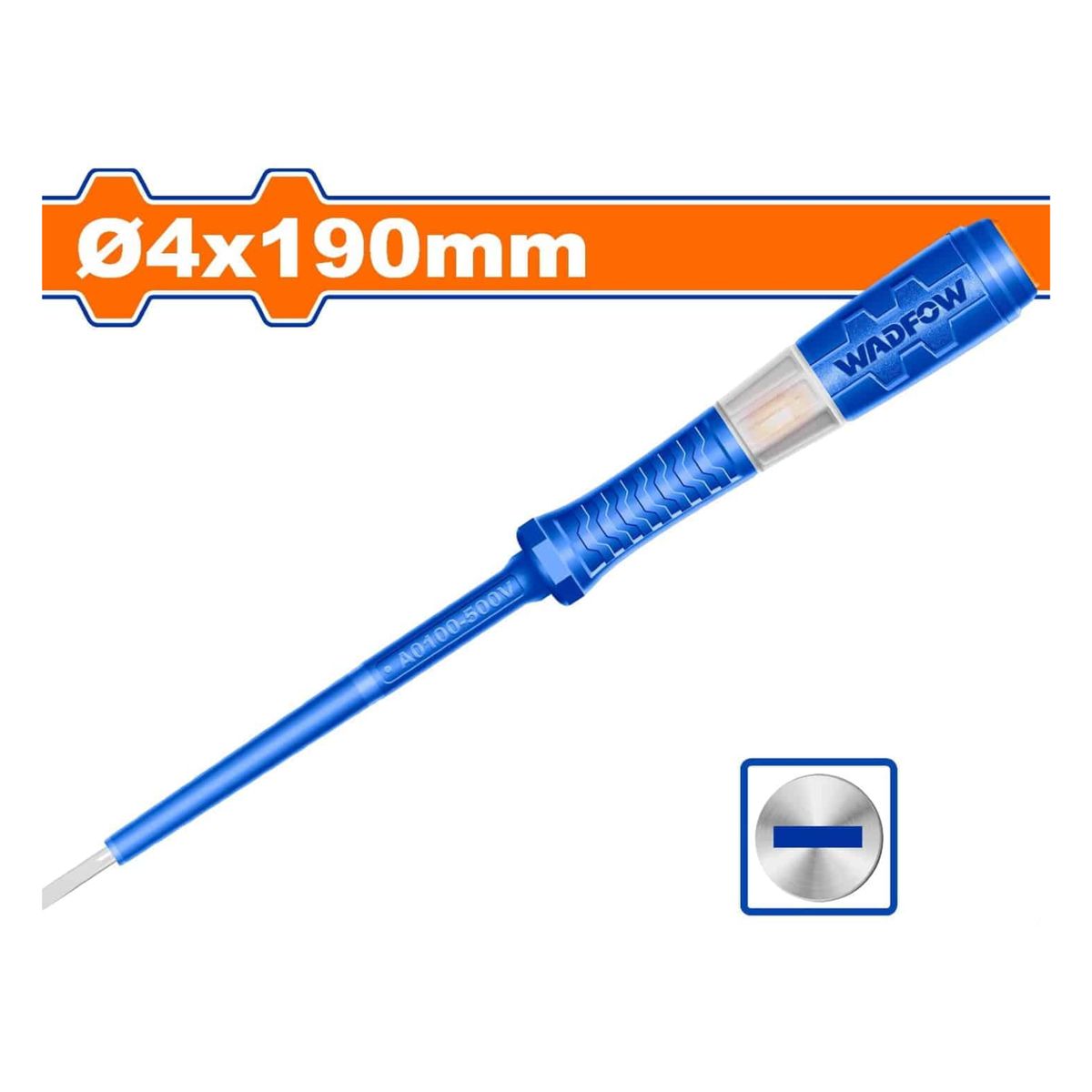 GENERICO - Probador piloto de corriente 19 cm Wadfow