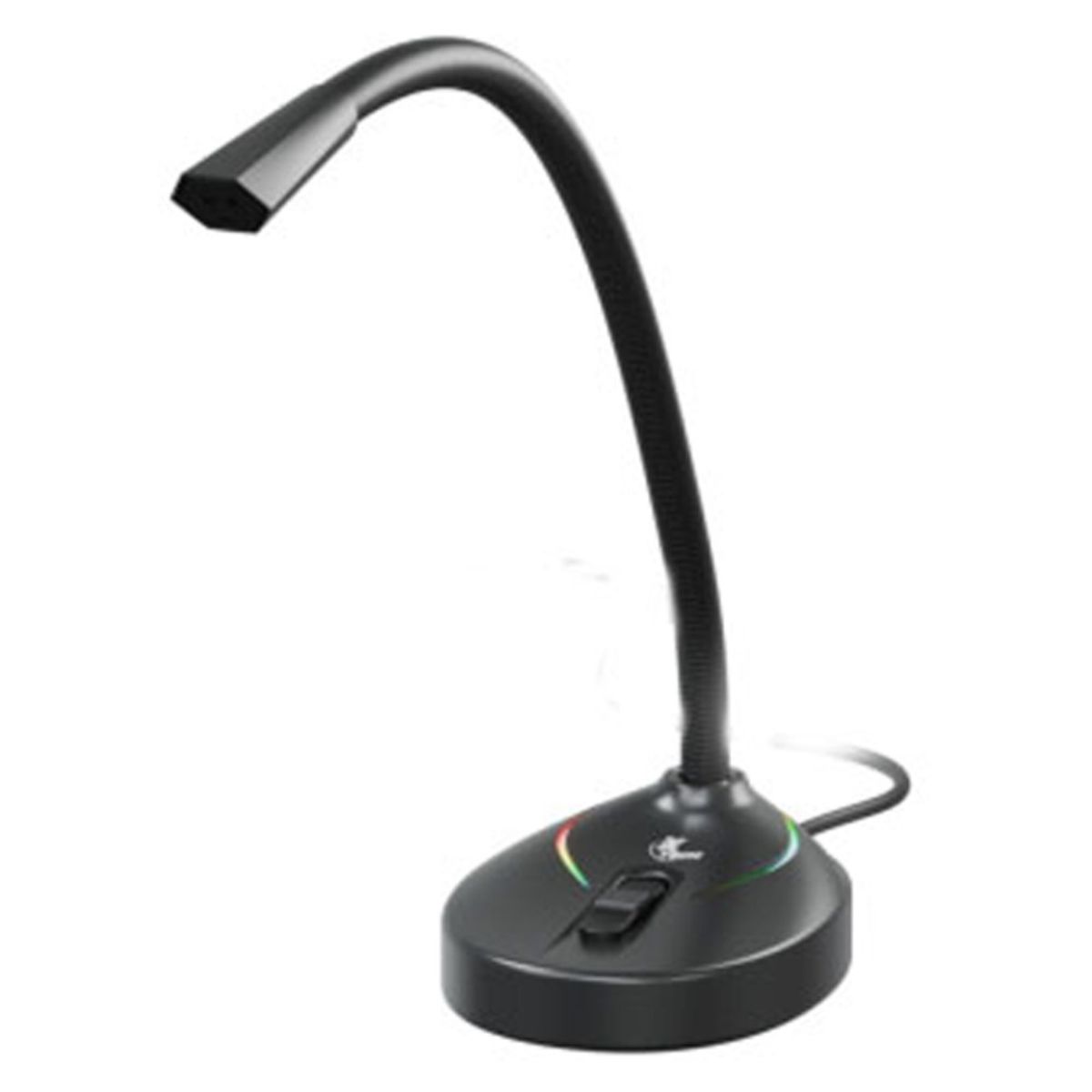 XTECH - Micrófono GLISSER Xtech  para videojuegos PC USB  luces LED - XTS-680