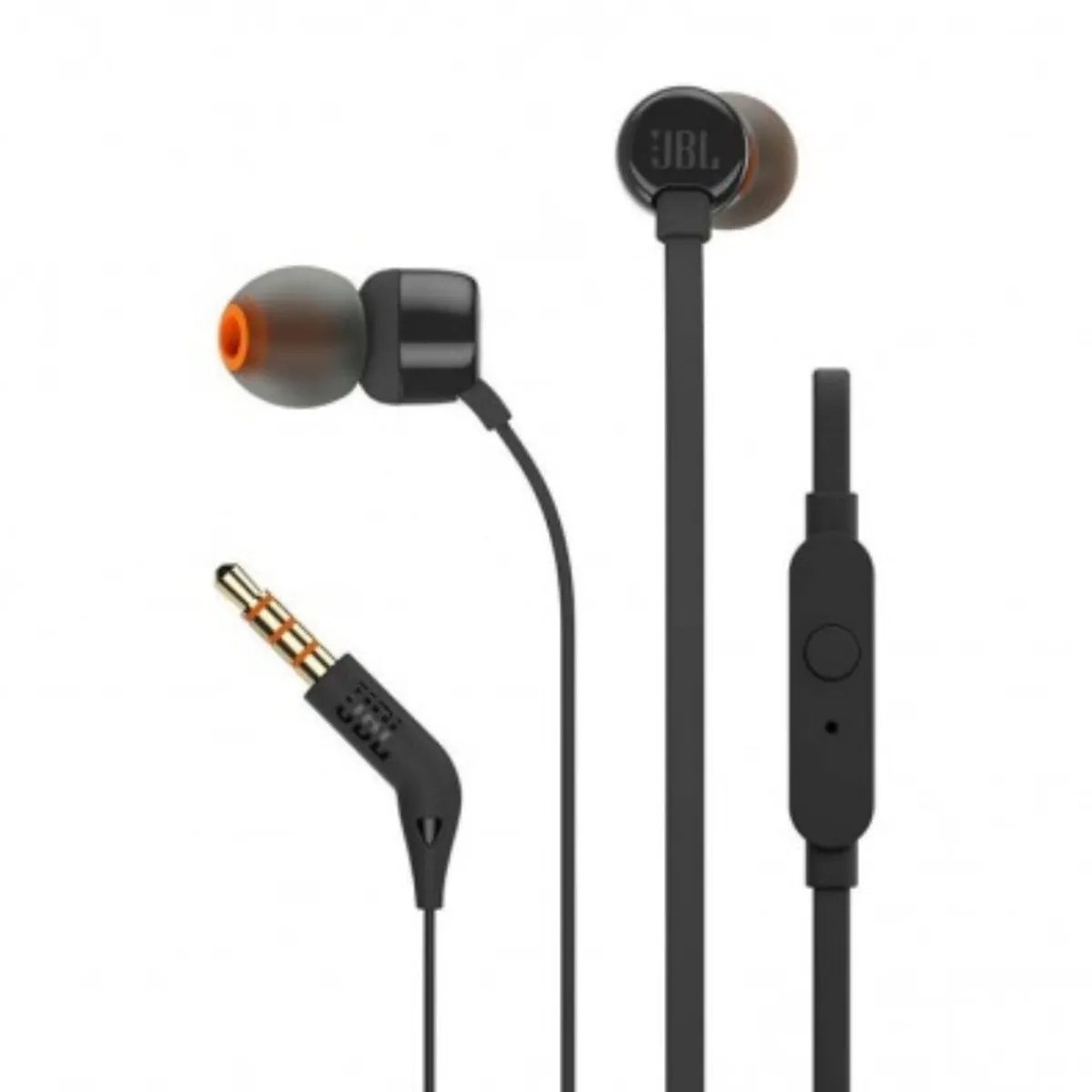 JBL - Audifono JBL T110 Con Cable y Microfono - Negro