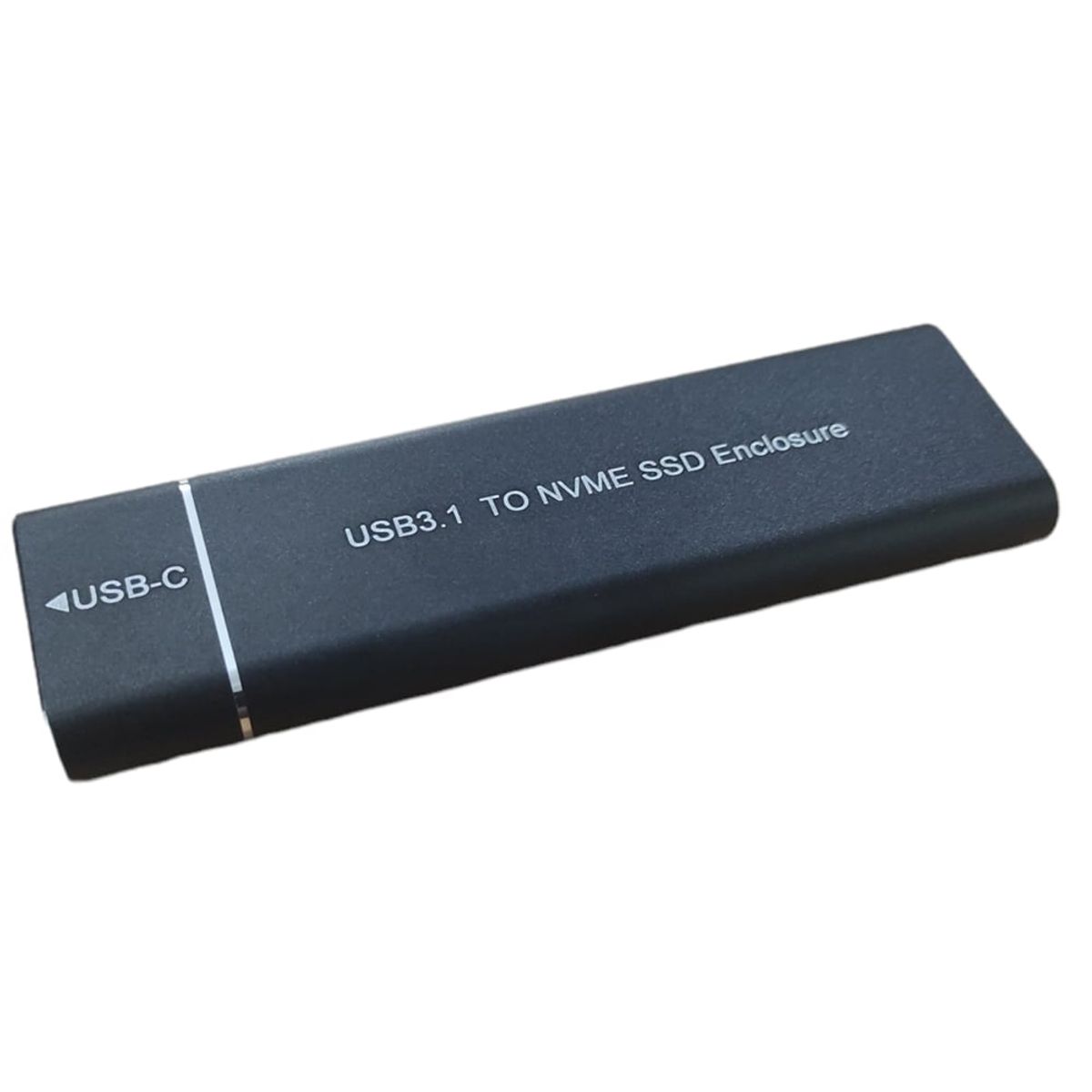 GENERICO - Case disco solido SSD NVME, adaptador M.2 NVME a USB C 10 gbps negro