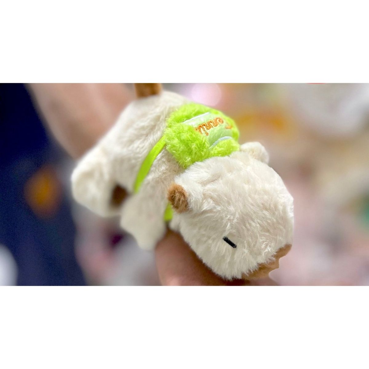 GENERICO - Peluche Capibara Suave Antiestrés Con Mochilita