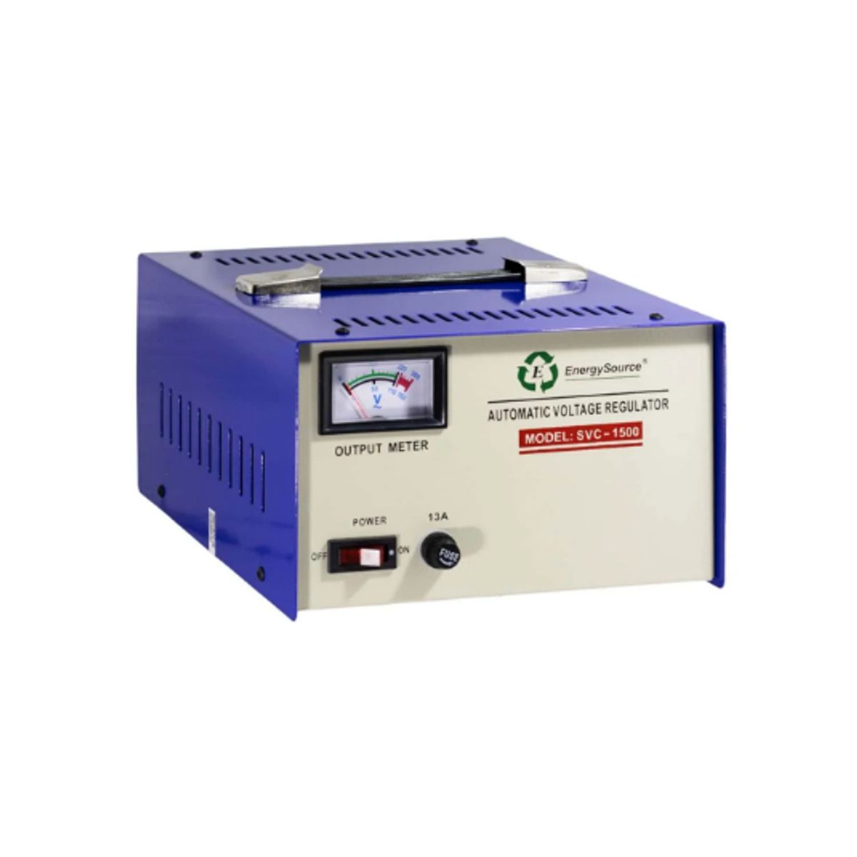 GENERICO - Estabilizador de Voltaje Servomotor 1500W SVC-1500 ENERGYSOURCE