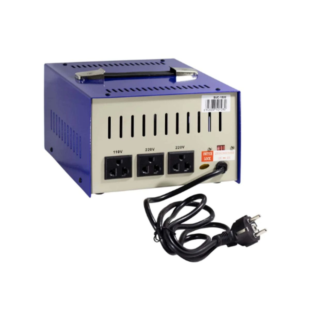 GENERICO - Estabilizador de Voltaje Servomotor 1500W SVC-1500 ENERGYSOURCE