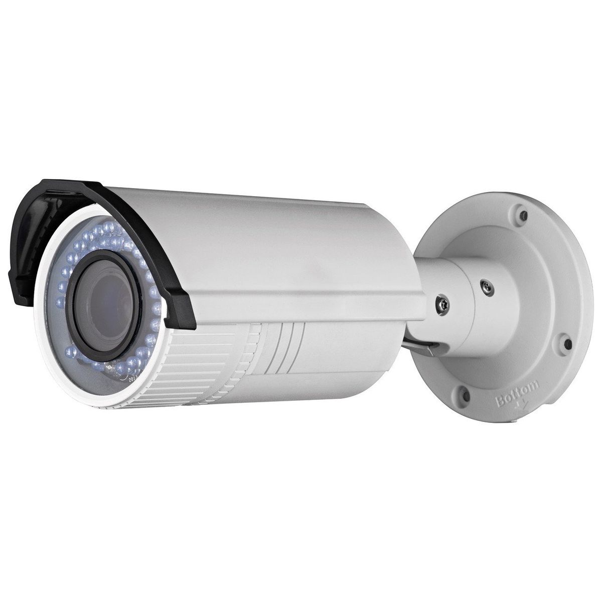 HIKVISION - Hikvision Cámara Tubo IP 4MP Varifocal IR IP67 PoE DS-2CD2642FWD-IS