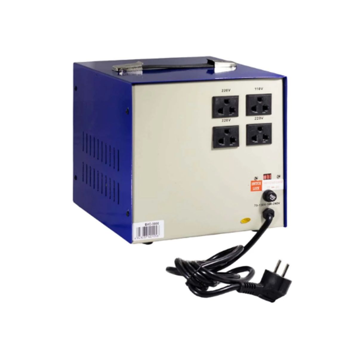 GENERICO - Estabilizador de Voltaje Servomotor 3000W SVC-3000 ENERGYSOURCE