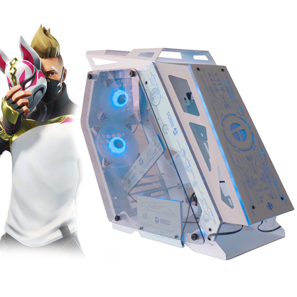 AMD - Computadora PC GAMER RYZEN 7 5700G RAM 16GB SSD 512GB