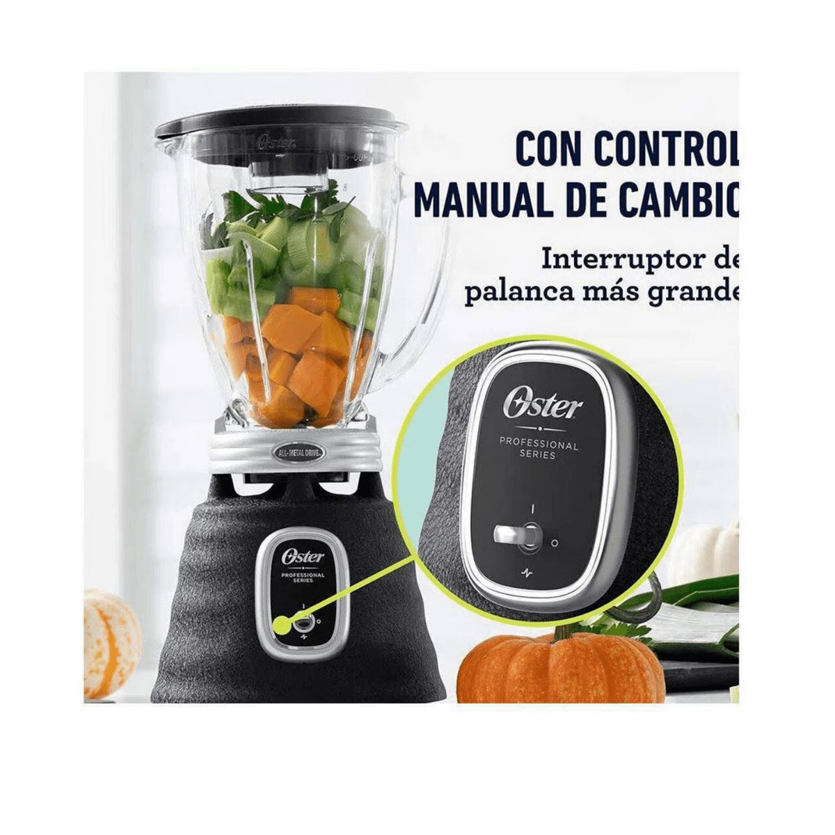 OSTER - Licuadora Oster BLSTBPST Serie PRO 700W Negro