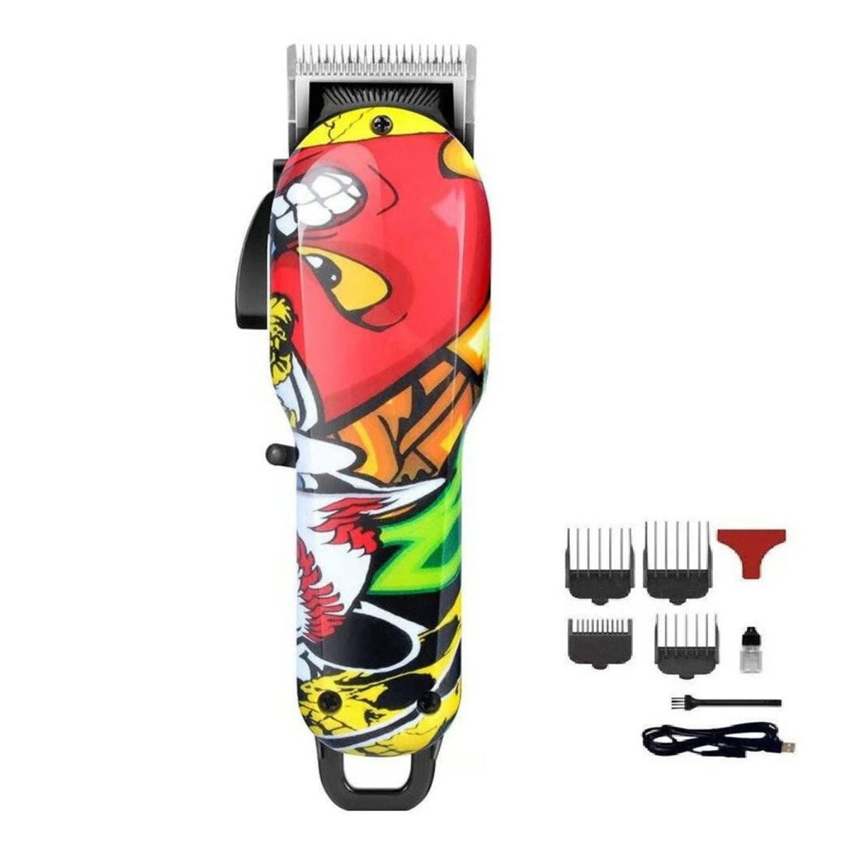 GENERICO - Cortadora de Cabello Inalámbrica Waer Graffiti