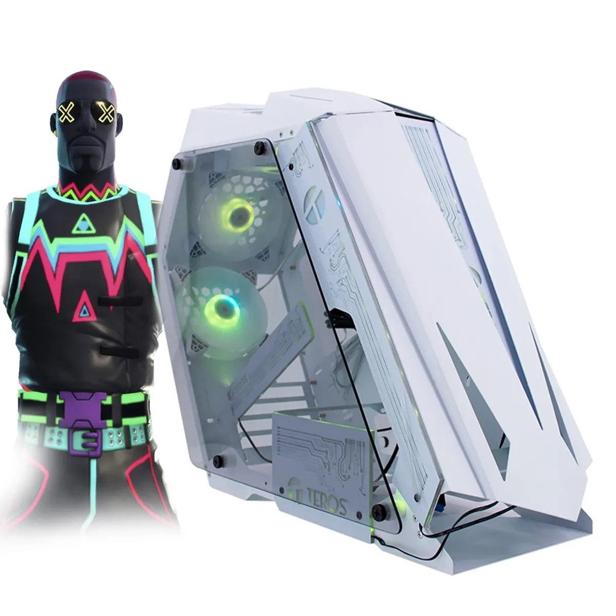 AMD - Computadora PC GAMER RYZEN 7 5700G RAM 16GB SSD 512GB