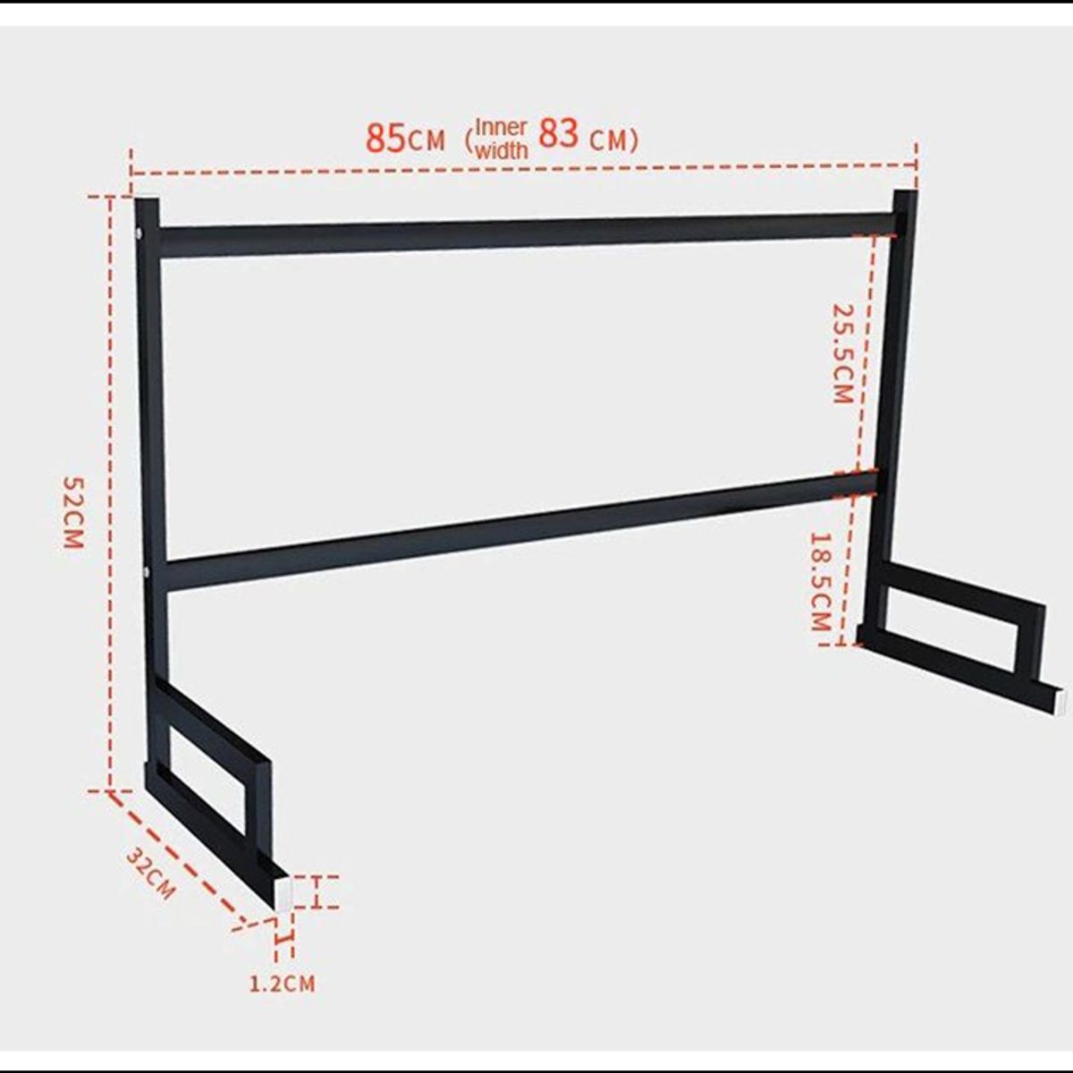 GENERICO - Escurridor de platos de 85cm de Largo