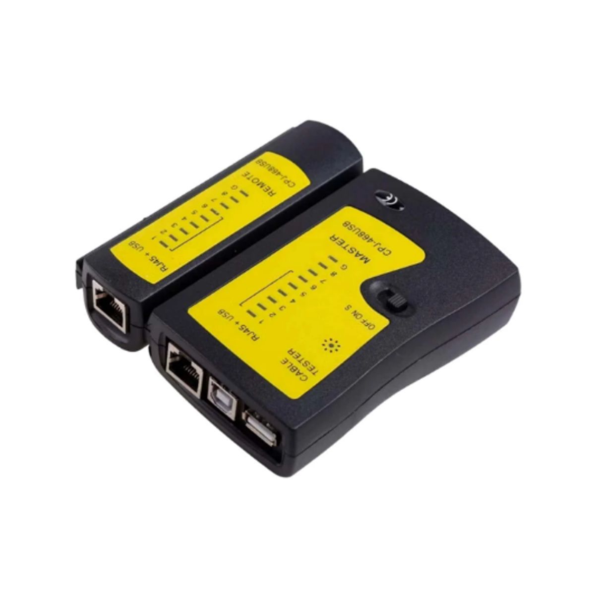 GENERICO - Testeador para Cable de Red RJ45 y USB CPJ-468USB