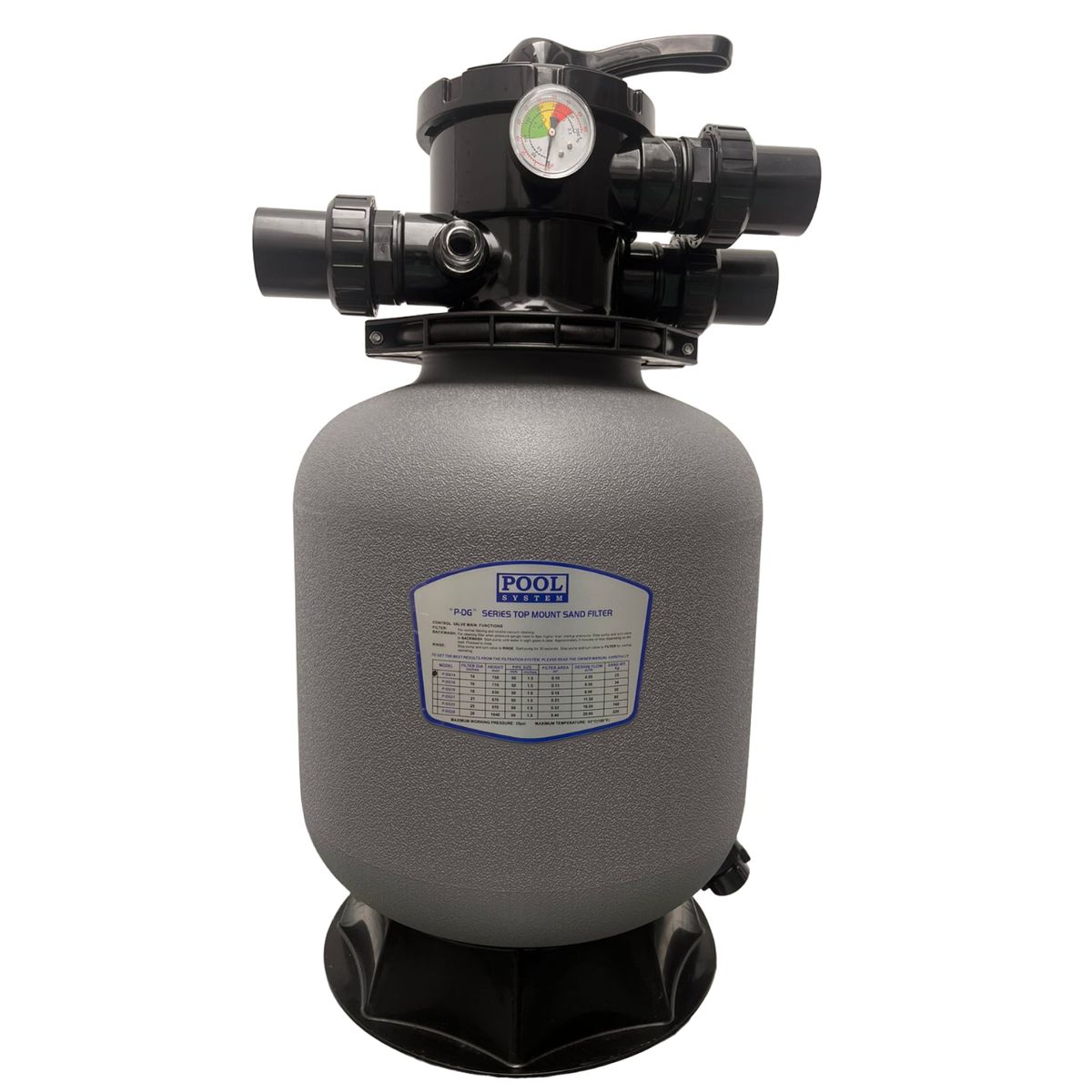 GENERICO - Filtro para piscina 14 pulgadas marca Pool System