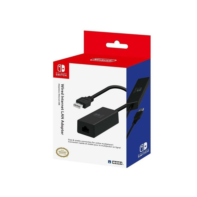HORI - ADAPTADOR LAN HORI USB NINTENDO SWITCH.