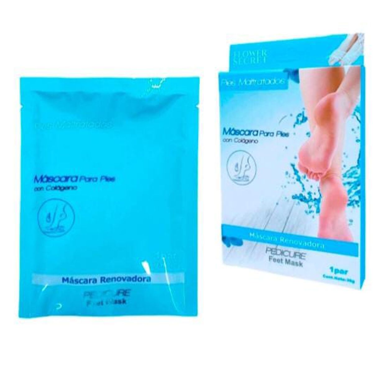 GENERICO - Mascara para Pies con Colágeno