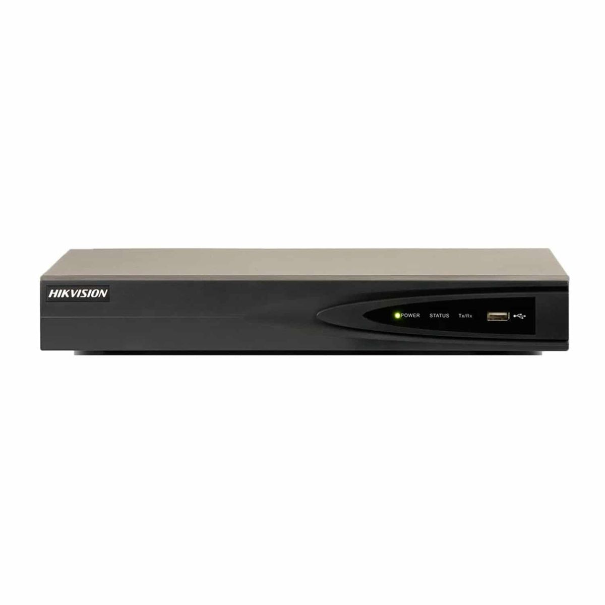 HIKVISION - NVR 8 CANALES HASTA 6MP HIKVISION HK-DS-7608NI-E1