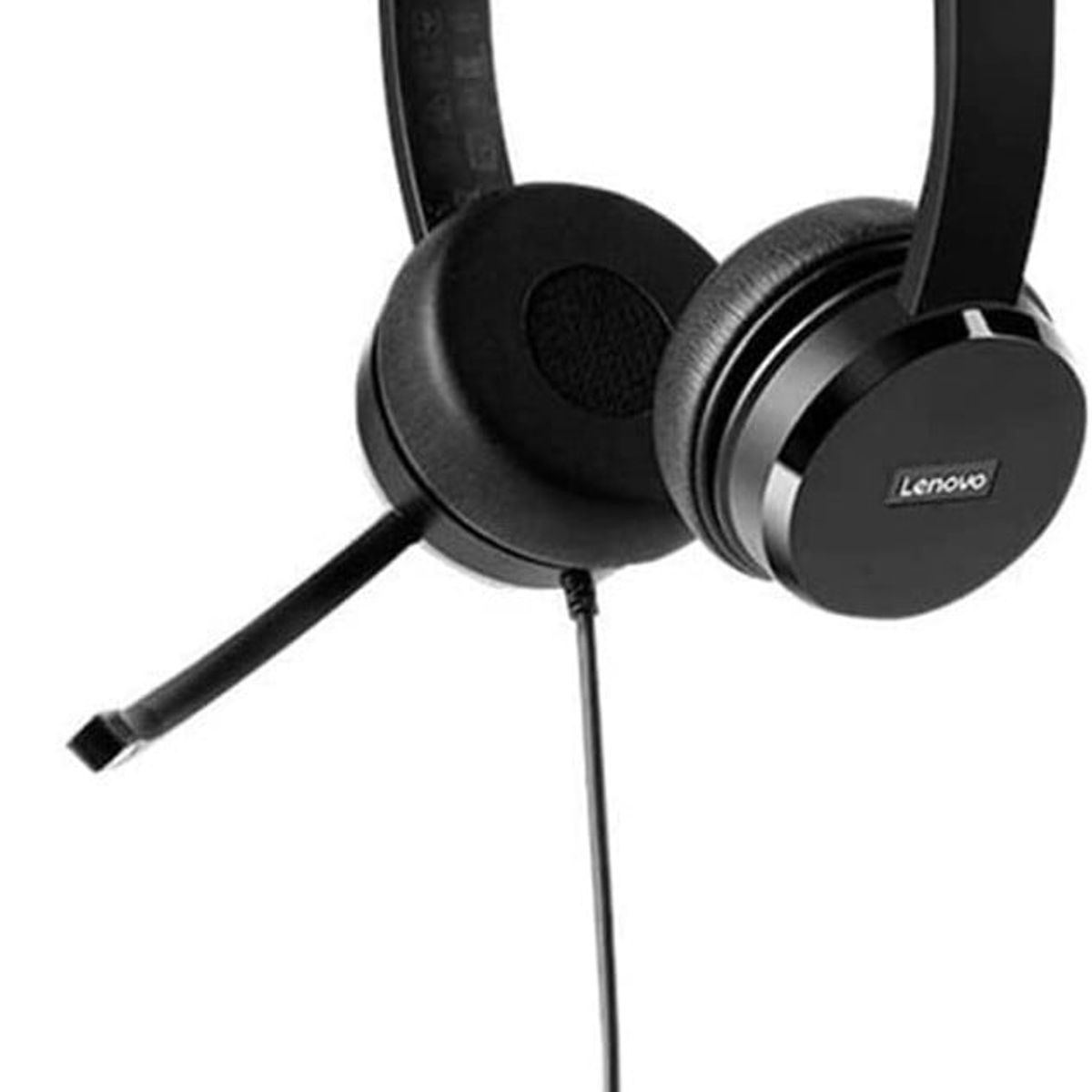 LENOVO - Auriculares Lenovo 100 Estéreo USB con Micrófono Negro