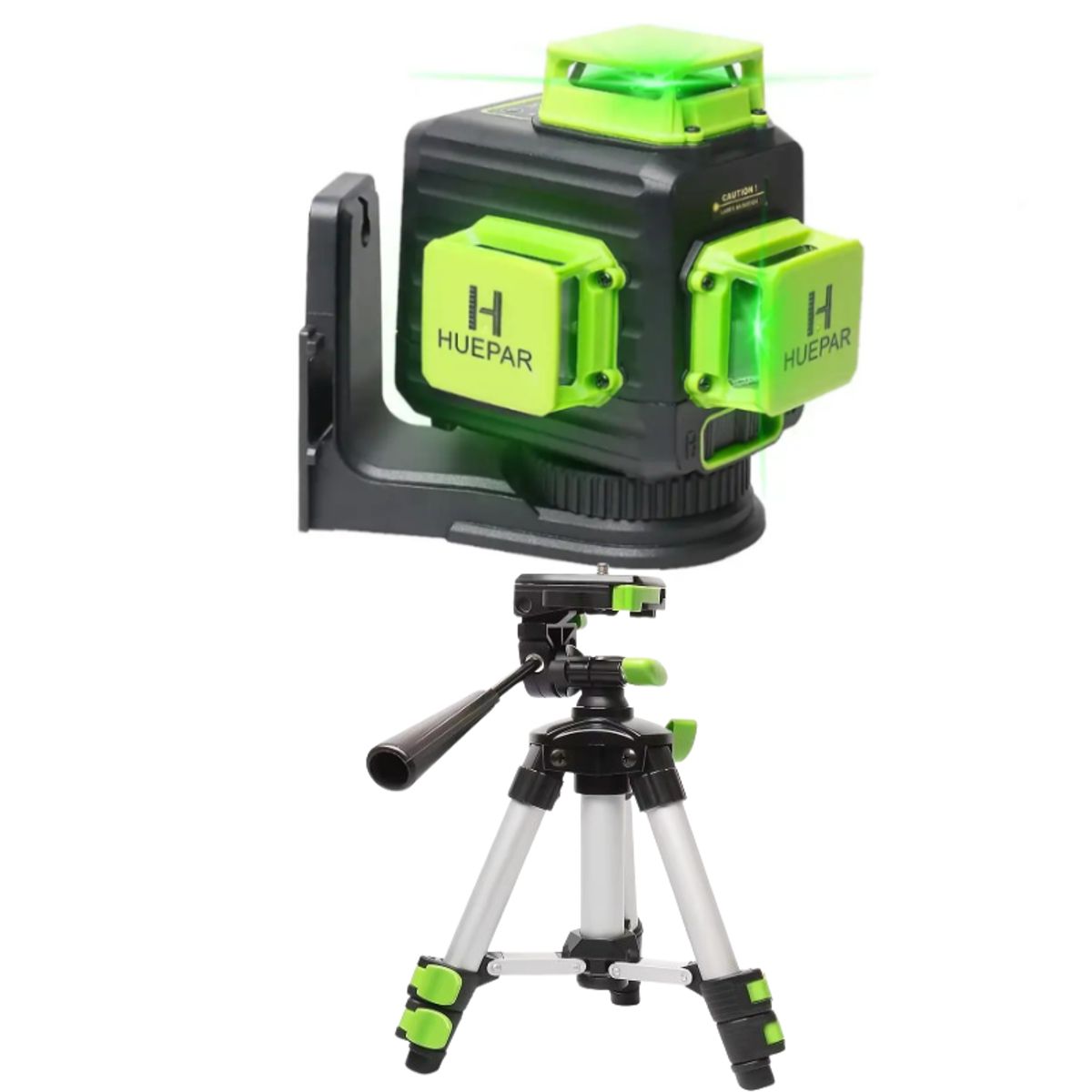 HUEPAR - Nivel láser verde huepar B03CG 12 líneas recargable más trípode TD05