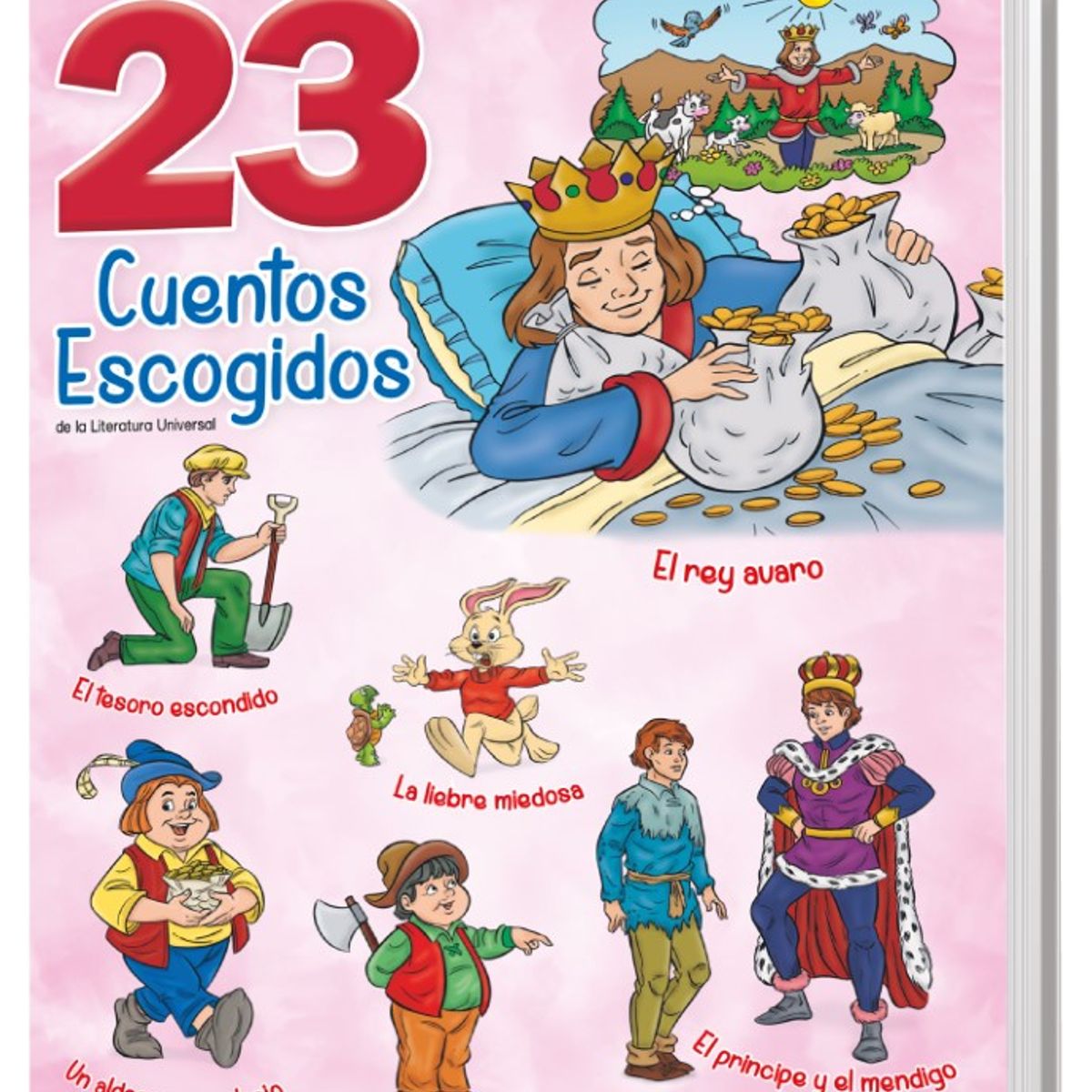 EDICIONES COQUITO - LIBRO INFANTIL Cuentos Escogidos 6 REY AVARO