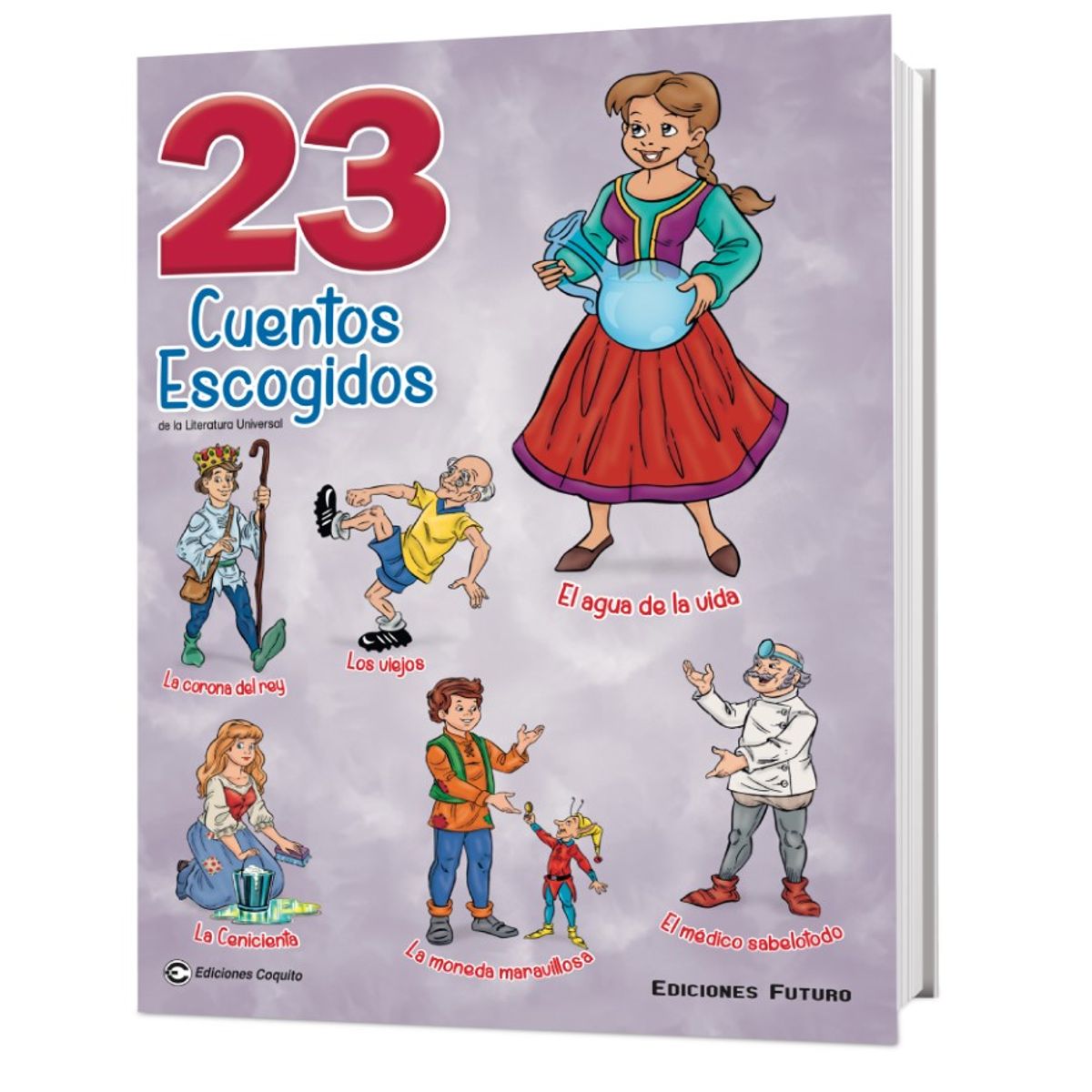 EDICIONES COQUITO - LIBRO INFANTIL Cuentos Escogidos 4 EL AGUA DE LA VIDA