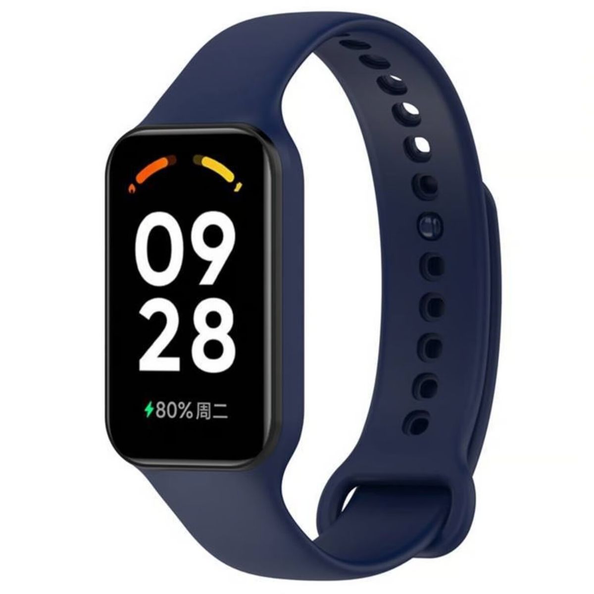 GENERICO - Correa Silicona para Mi Band 8 Active - Azul