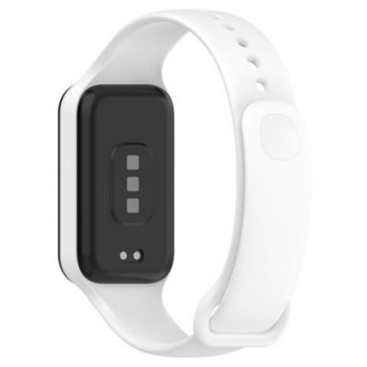 GENERICO - Correa Silicona para Mi Band 8 Active - Blanco