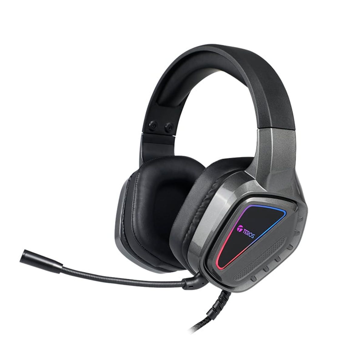 TEROS - Auriculares Gaming TEROS TE-8171N Estéreo Micrófono RGB