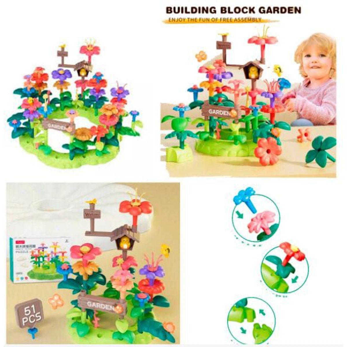 GENERICO - de apilamiento didacto de 51 pzas