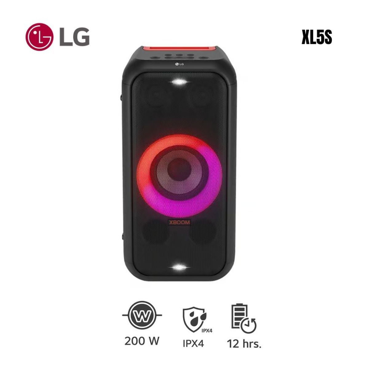 LG - Parlante LG XBOOM XL5S 200W Bluetooth IPX4
