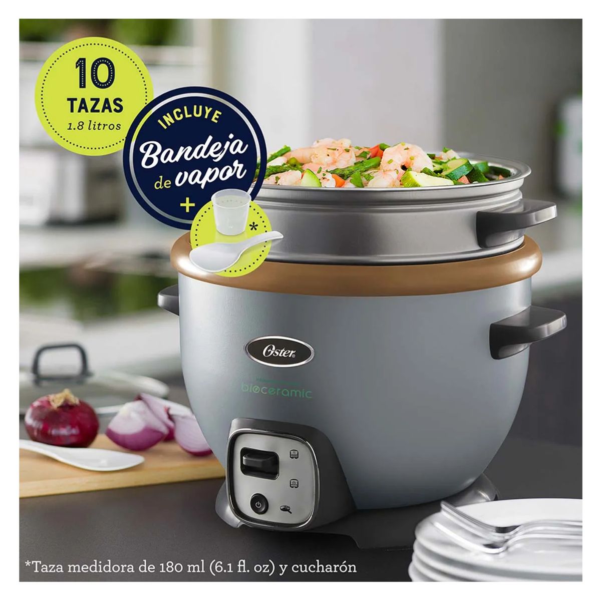 OSTER - Olla Arrocera Oster 18L Sofrito  CKSTRC7129S