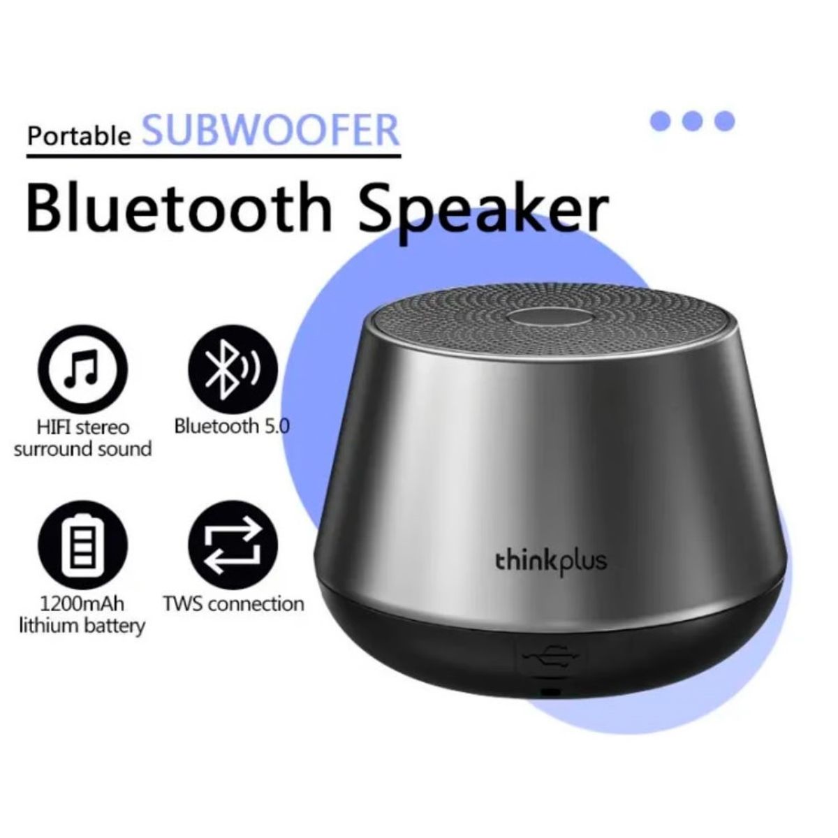 LENOVO - Parlante Inalámbrico Lenovo K3 Pro BT 5.3