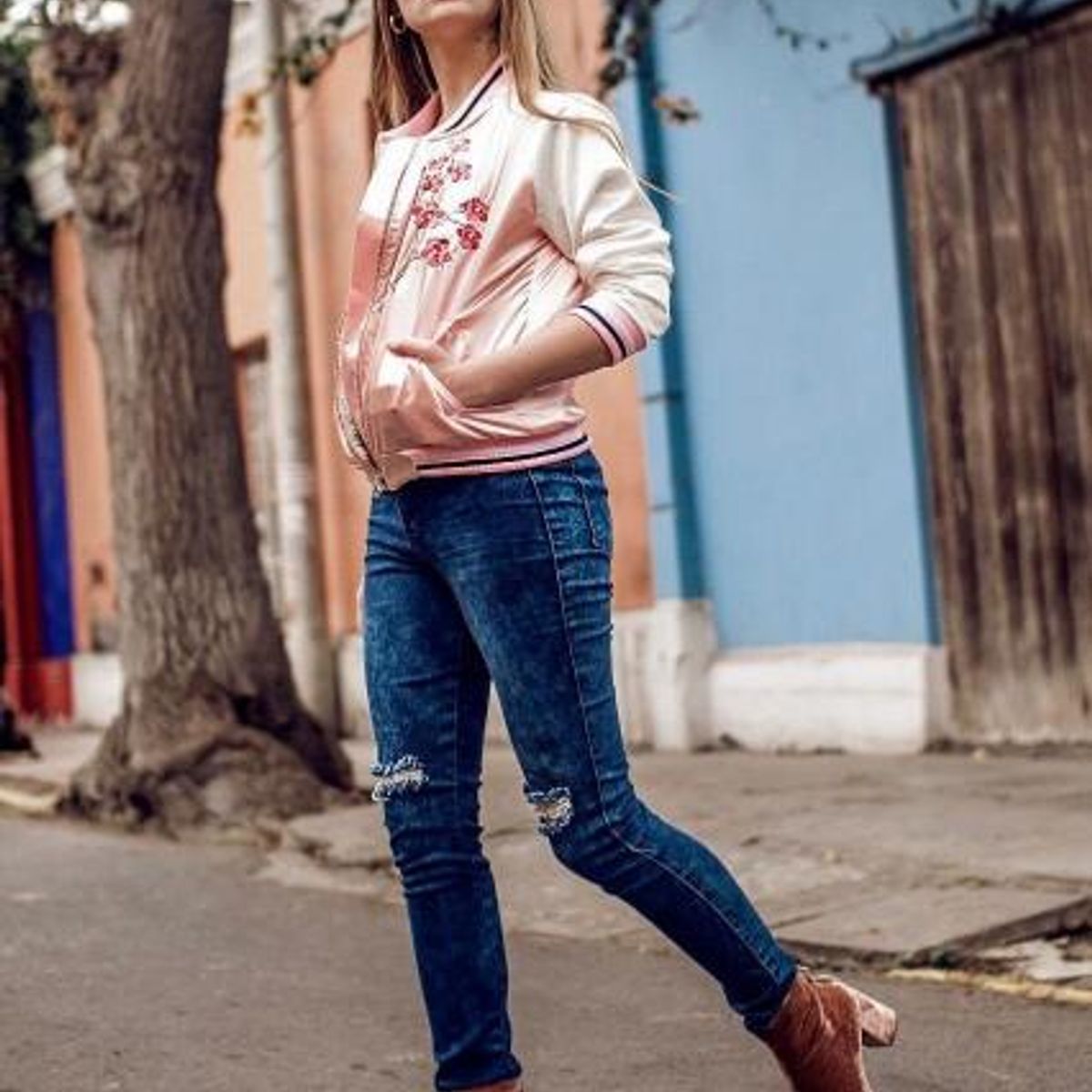 AMA OUTFITTERS - PANTALON JEAN AMA AZUL