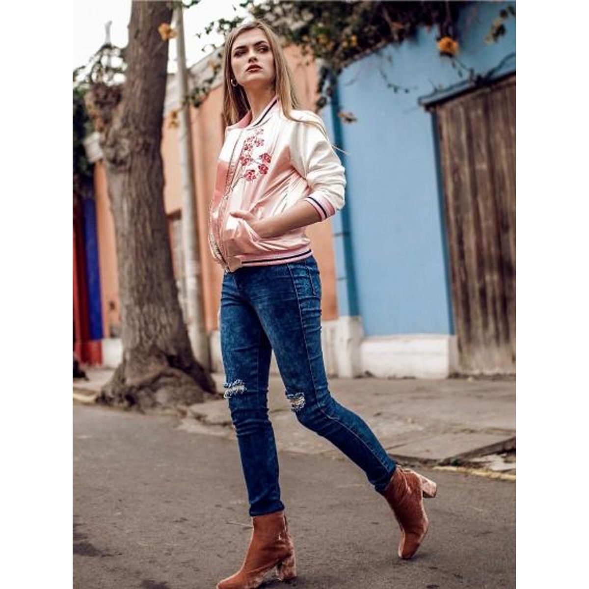 AMA OUTFITTERS - PANTALON JEAN AMA AZUL