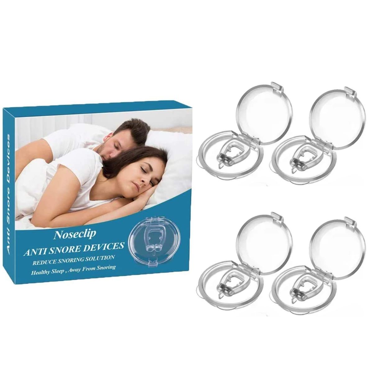 OEM - Clip Dispositivo Anti Ronquido Magnético Para Dejar De Roncar