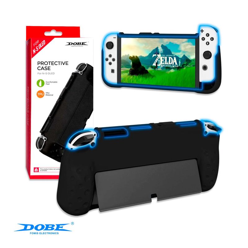 DOBE - Case Protector Para Nintendo Switch Oled Dobe Negro