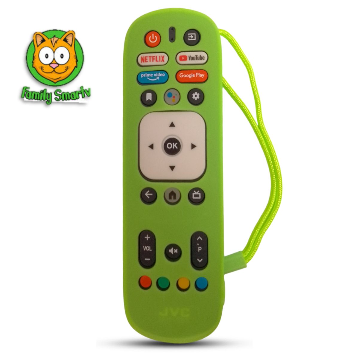 SIKAI - Funda para Control Remoto para Jvc Smart Tv RM-C3287 Verde