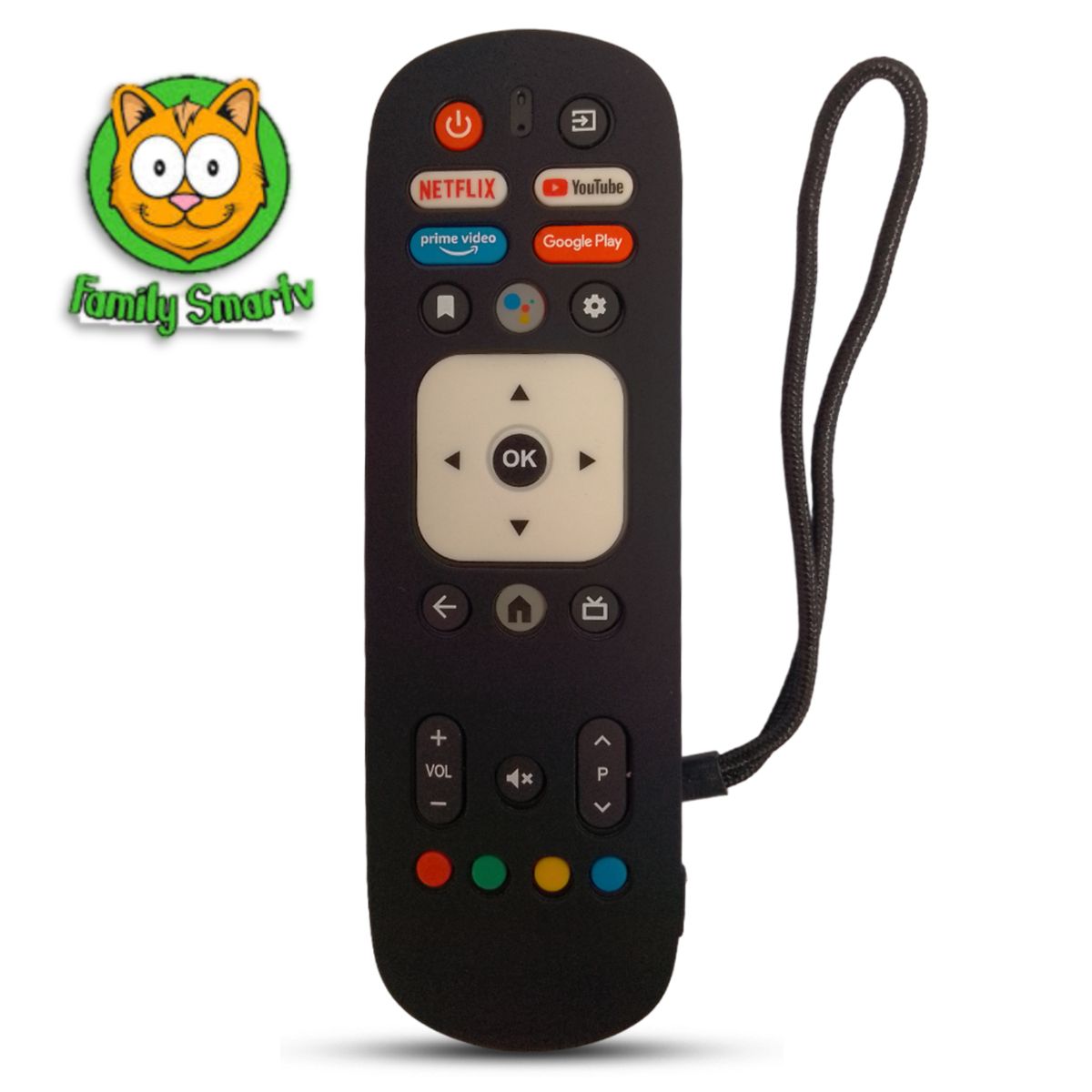 SIKAI - Funda para Control Remoto para Jvc Smart Tv RM-C3287 Negra