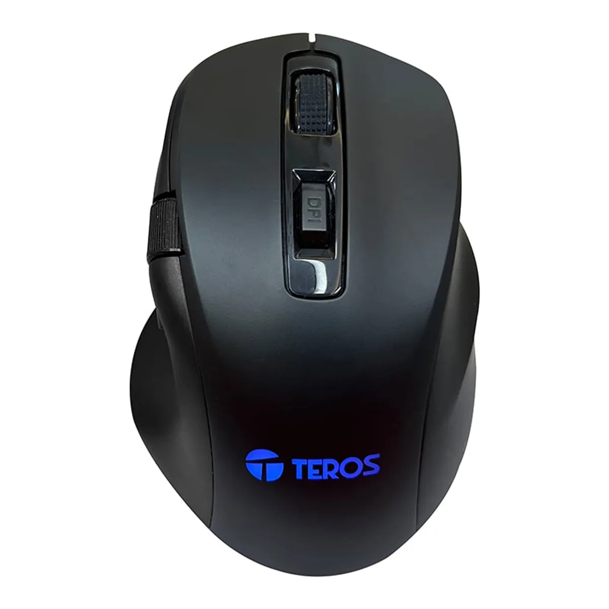 TEROS - Mouse Teros TE-5168N Óptico Triple Bluetooth USB 6400 DPI RGB Negro
