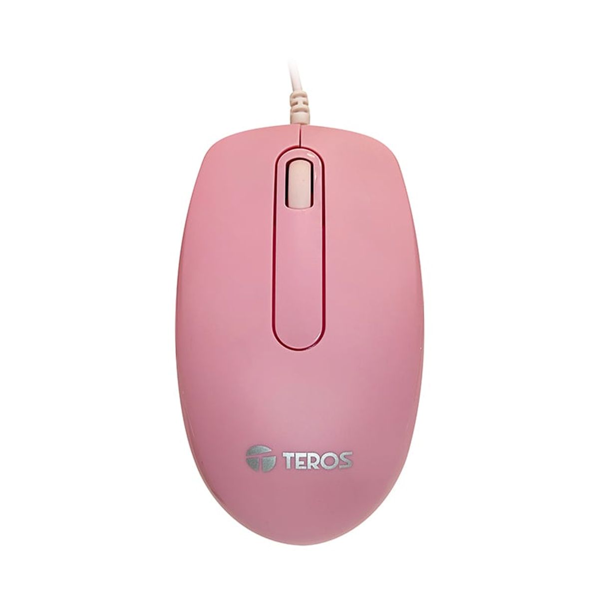 TEROS - Mouse Óptico Teros TE-1221S 1000 DPI USB 3 Botones