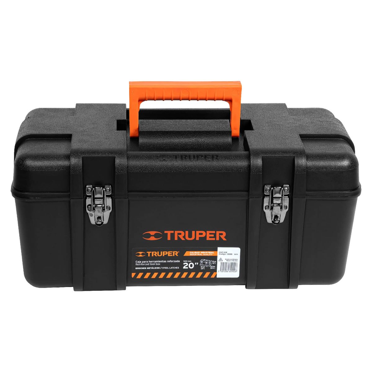 TRUPER - Caja 20" para Herramienta sin compartimentos 10380 Truper