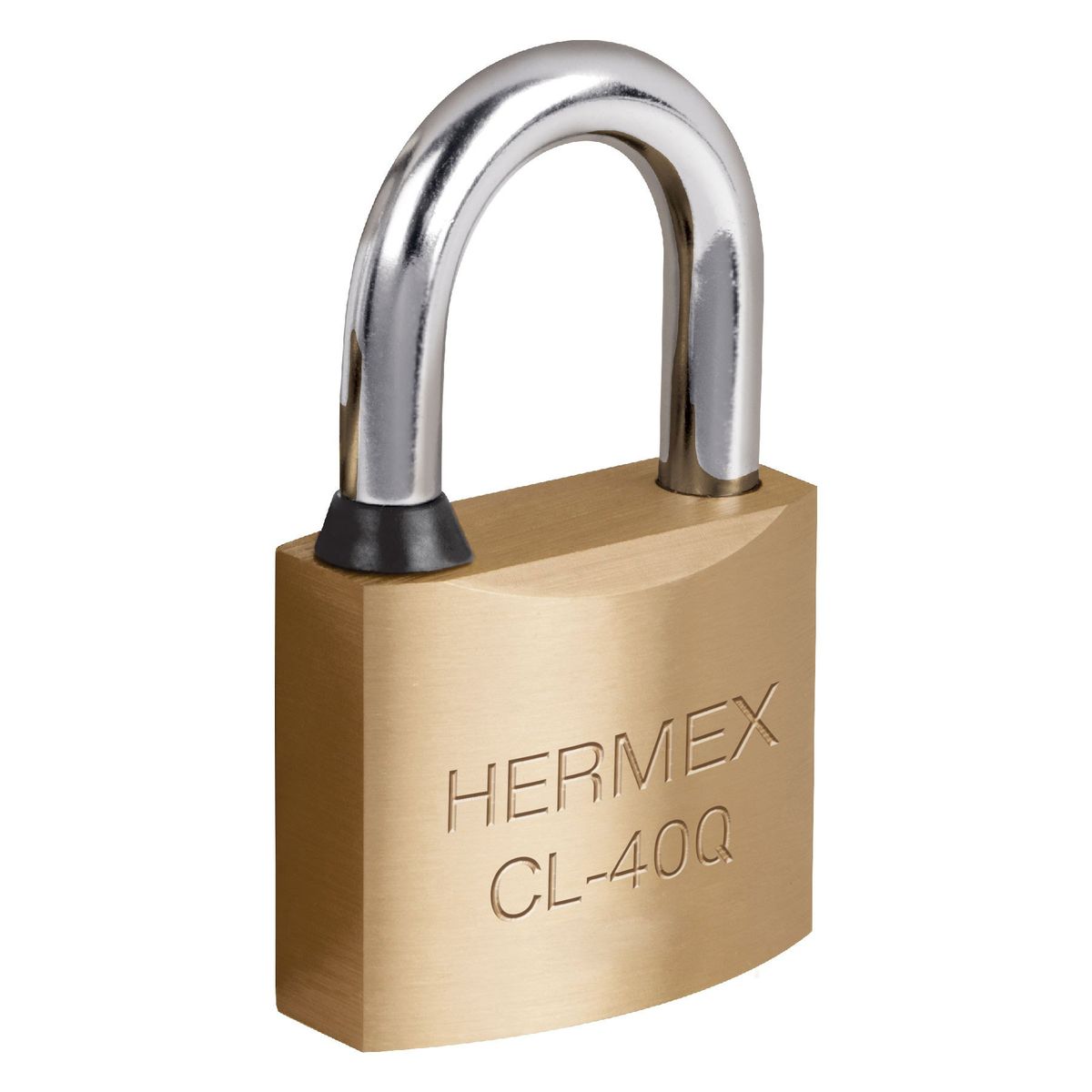 HERMEX - Candado 40mm Alta Seguridad Llave Tipo Queso 43300 Hermex