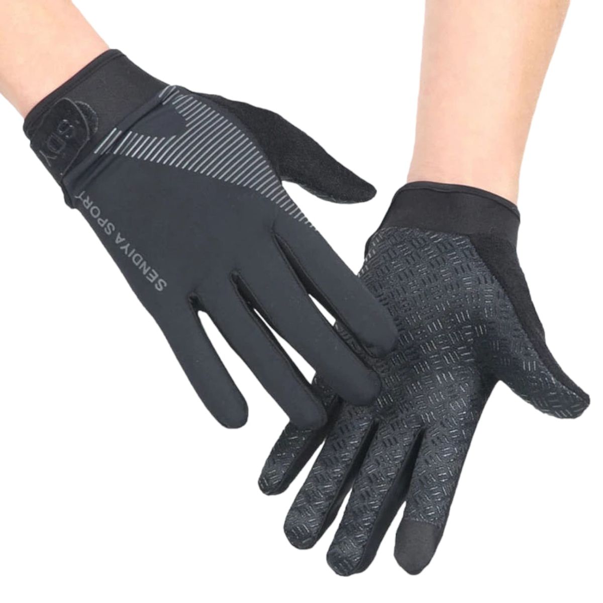 GENERICO - GUANTES TACTIL PARA BICICLETA  MOTOS SCOOTER TALLA  L