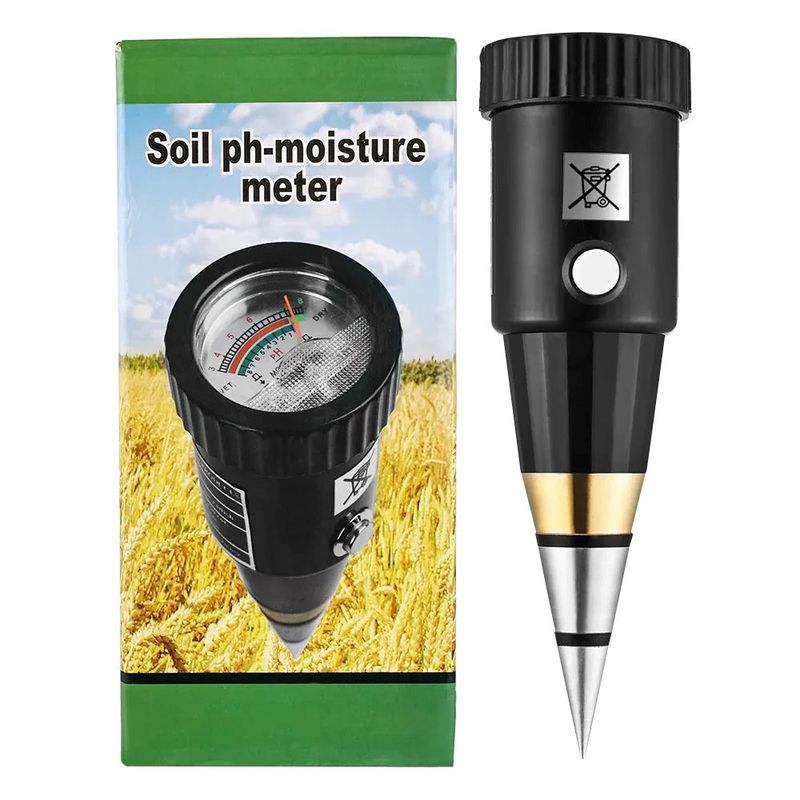 OEM - Medidor de Suelo 2 En 1 PH y Humedad Conico Tierra Jardin