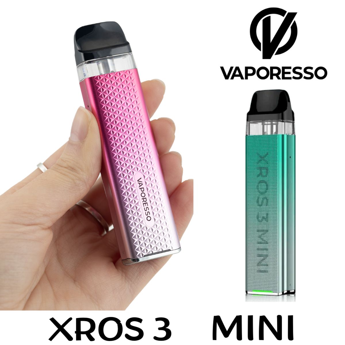 VAPORESSO - Vaper  Vaporesso Xros 3 Mini Kit mas liquido